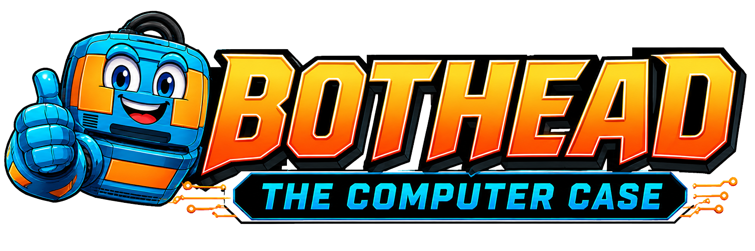 Bot Head The Computer Case Logo